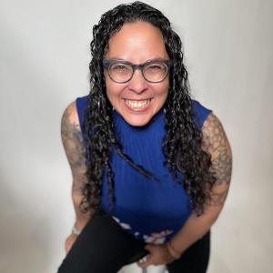 Daphnie Sicre smiling