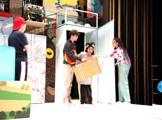 Peter drops Jeenu off at his new home.