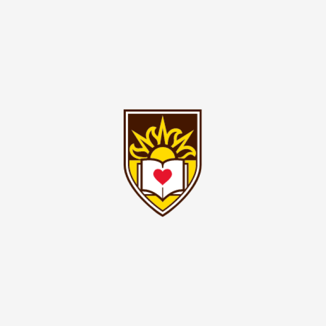 Lehigh shield with a grey background