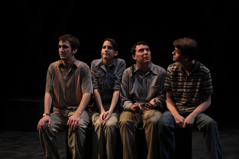 Lehigh University Theatre - Men sitting on bench