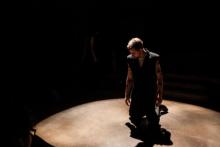 Lehigh University Theatre - Medea, man on his knees