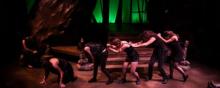 Lehigh University Theatre - Medea, women in black looking down