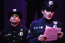 Lehigh University Theatre - Twelfth Night, two police officers