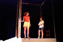 Lehigh University Theatre - Top Girls, two women standing