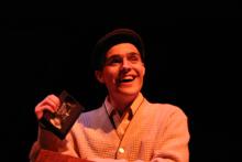 Lehigh University Theatre - Frozen, man smiling