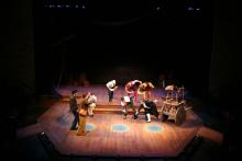 Lehigh University Theatre - Rosencrantz and Guildenstern are Dead, opening scene