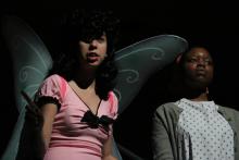 Lehigh University Theatre - The Last Days of Judas Iscariot, woman with butterfly wings
