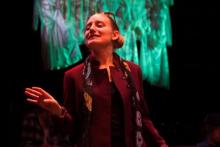 Lehigh University Theatre - The Good Body, woman looking away