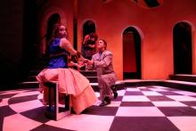 Lehigh University Theatre - The Country Wife, man proposing